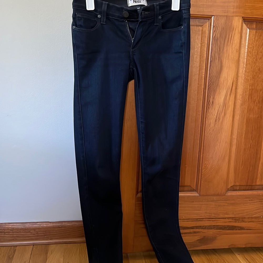 Paige verdugo ultra skinny Jean. Navy in a size 25.